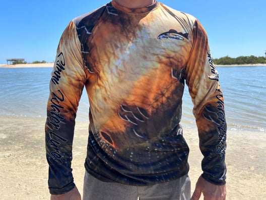 Skinnywater lure Logo Long Sleeve shirt