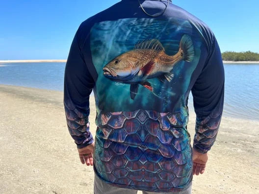 Skinnywater Long Sleeve Redfish