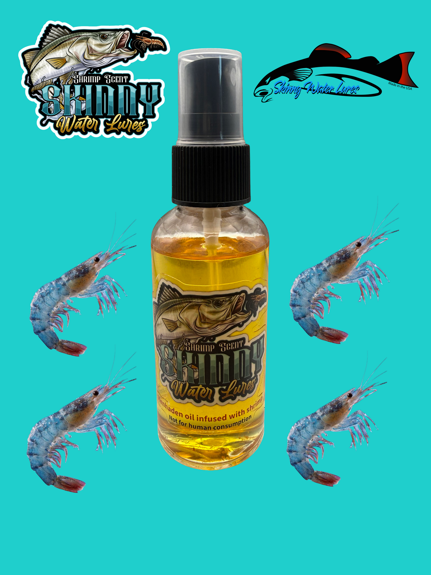 Shrimp scent 2 oz
