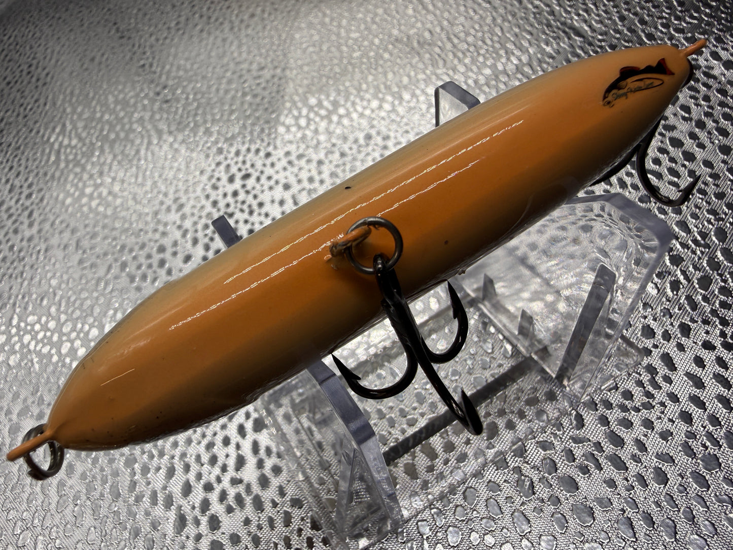 Bone Orange Bottom 4 inch Top Water Spook