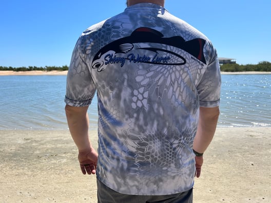 Skinnywater Logo Short sleeve (Reptile White)