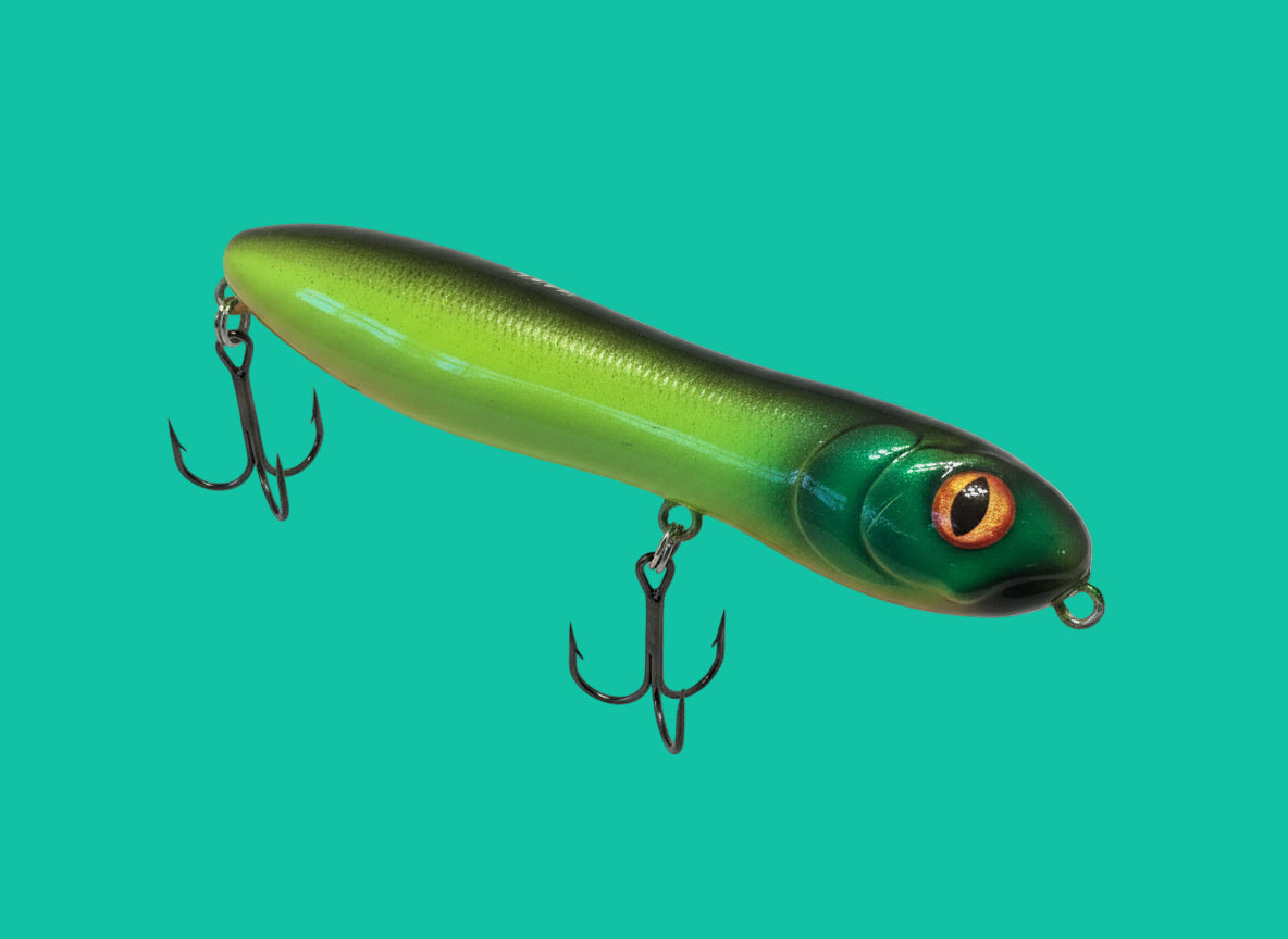 Green Snake Top Water Fishing Lure