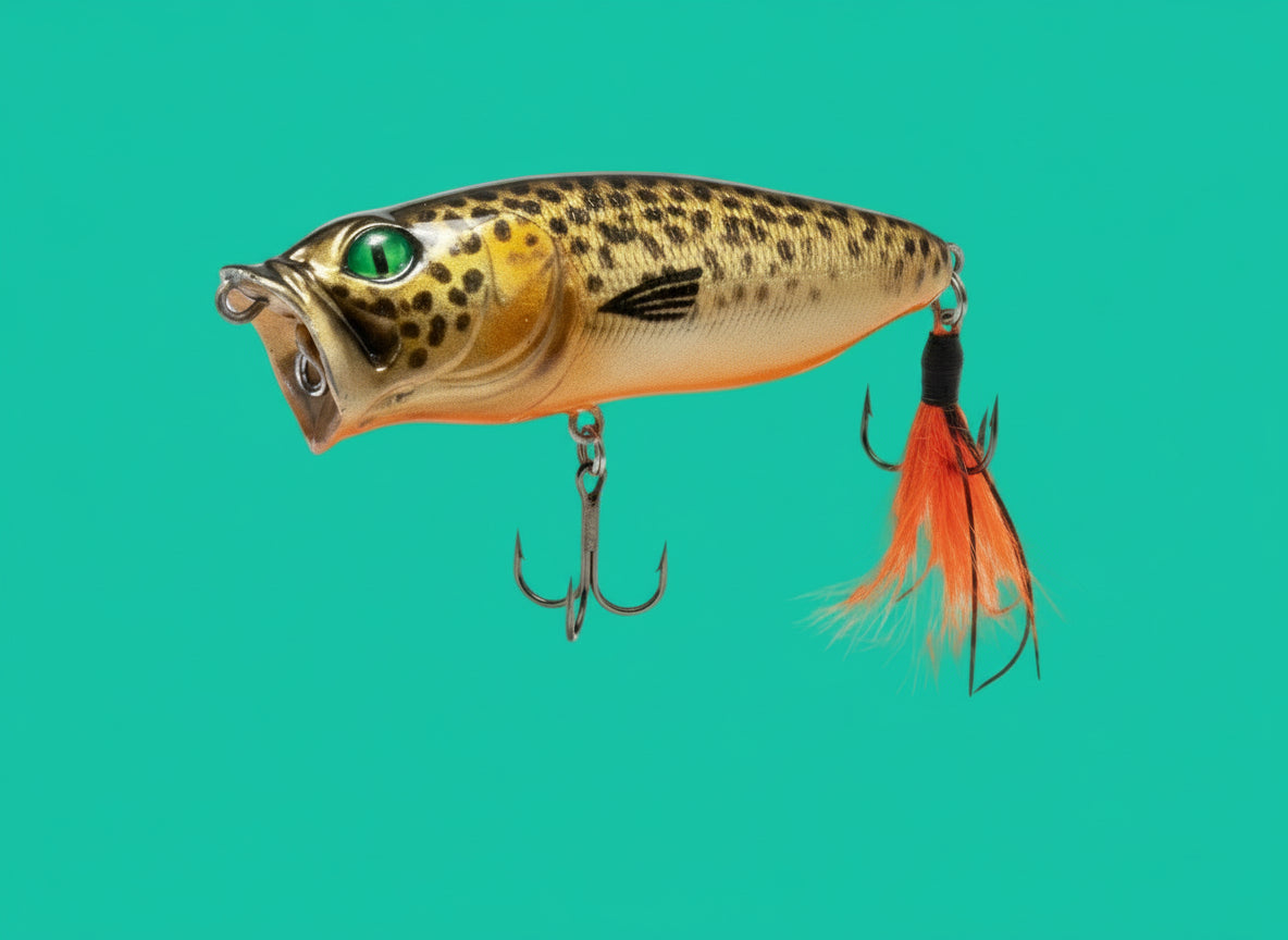 Leapord Bush Tail (Top Water Popper)