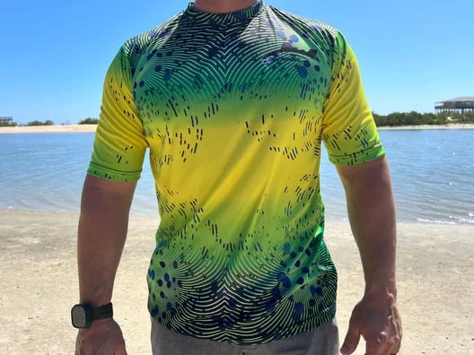 Skinnywater Lure Short Sleeve Mahi Logo Shirt