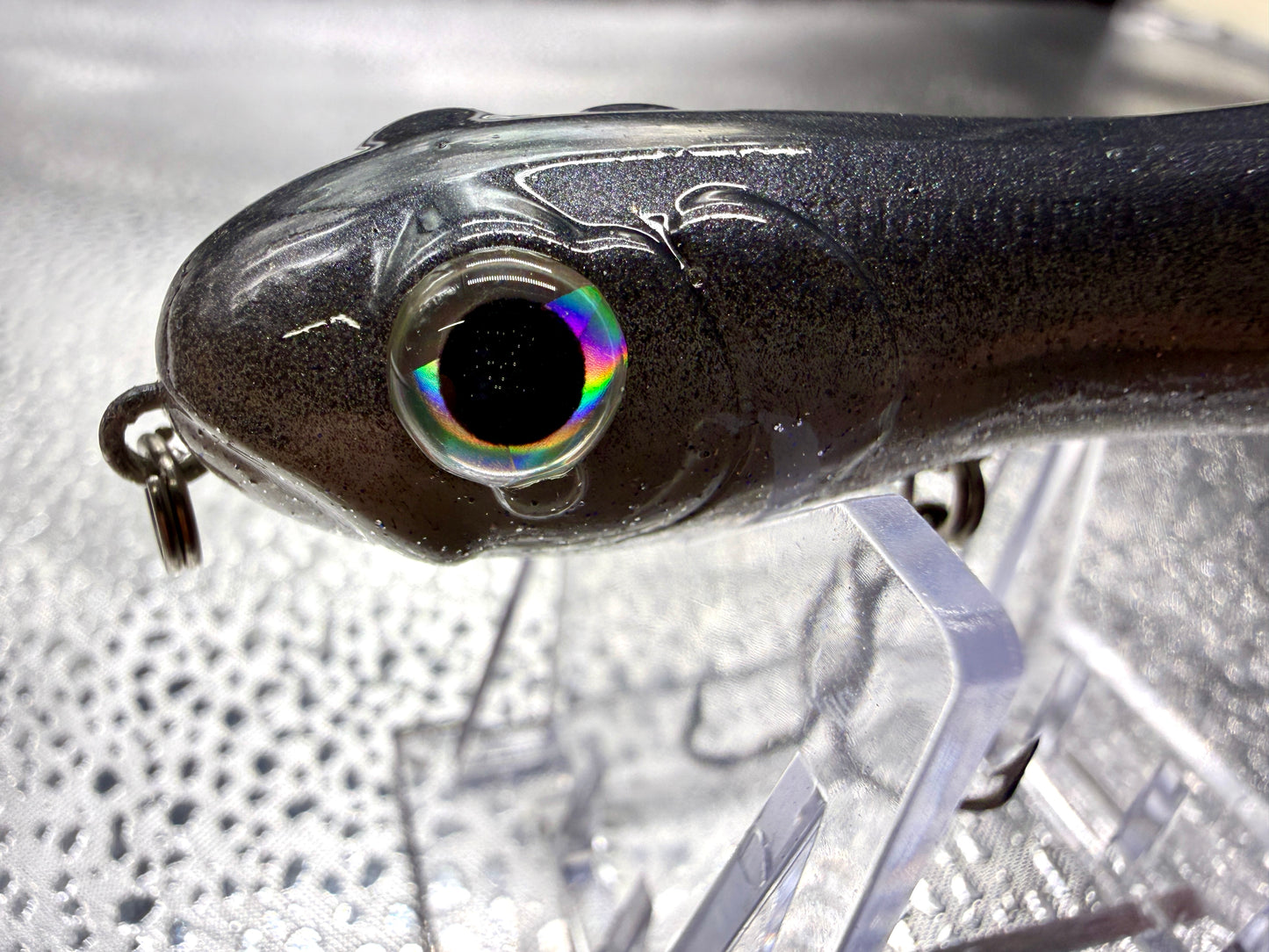 Smoked mullet Top Water Snake head