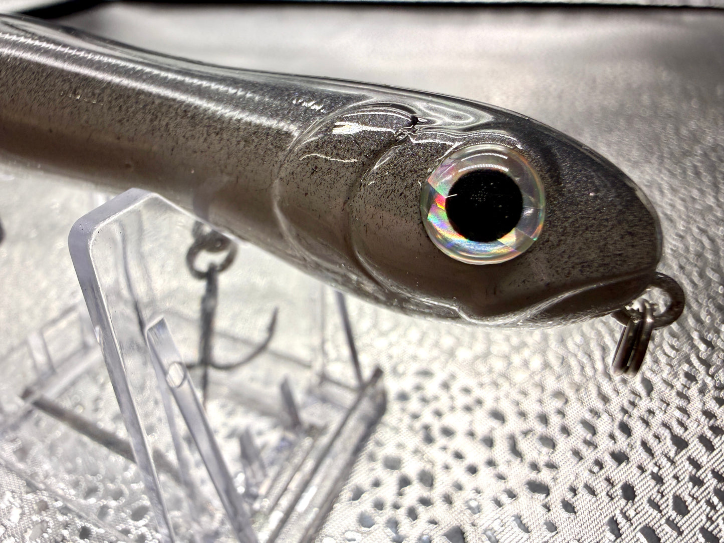 Smoked mullet Top Water Snake head