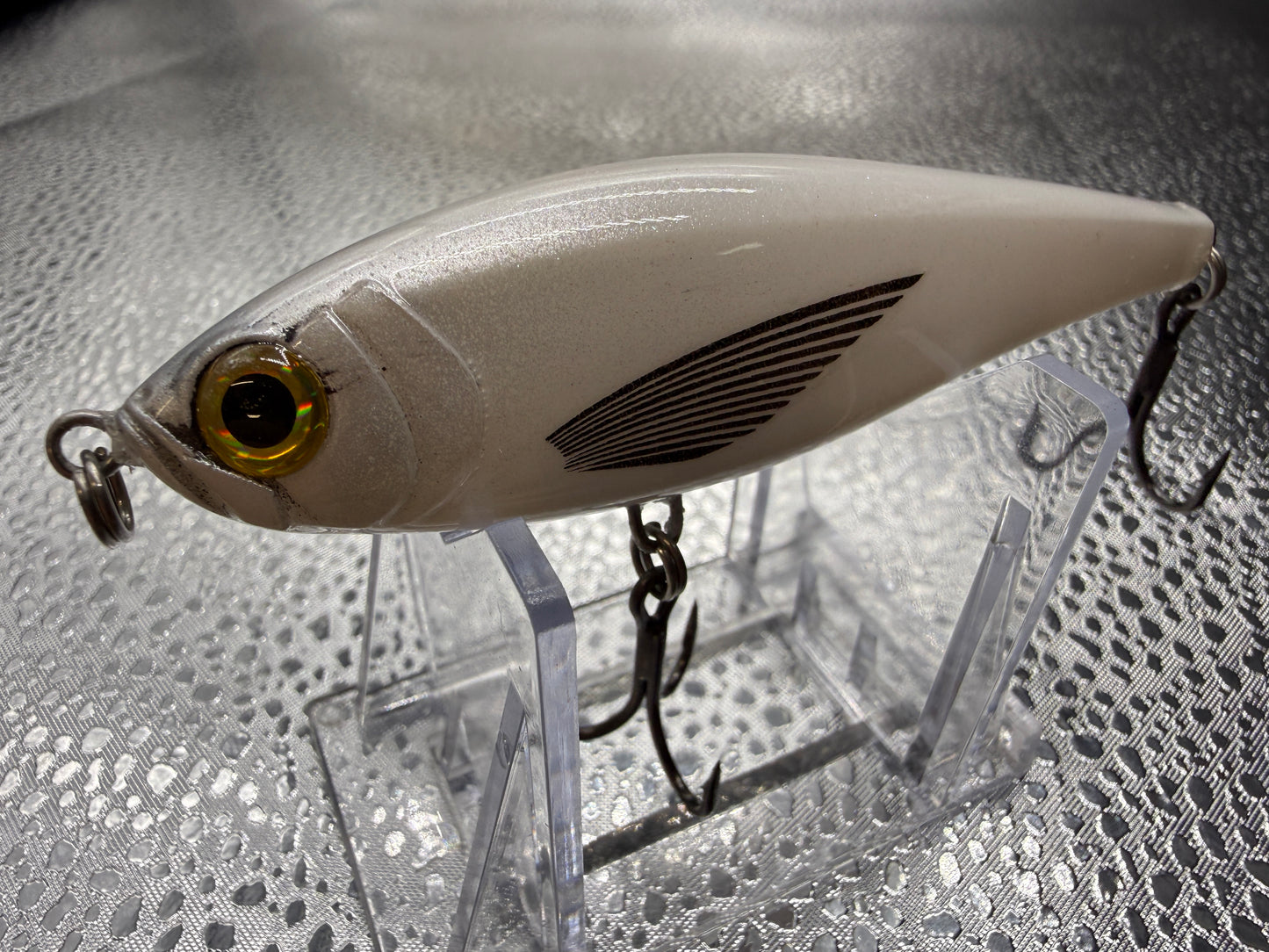 Pearl White 4 Inch Twitch Bait