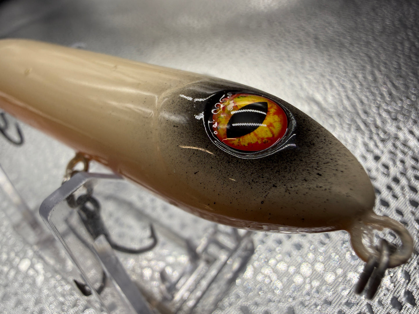 Bone Orange Bottom 4 inch Top Water Spook