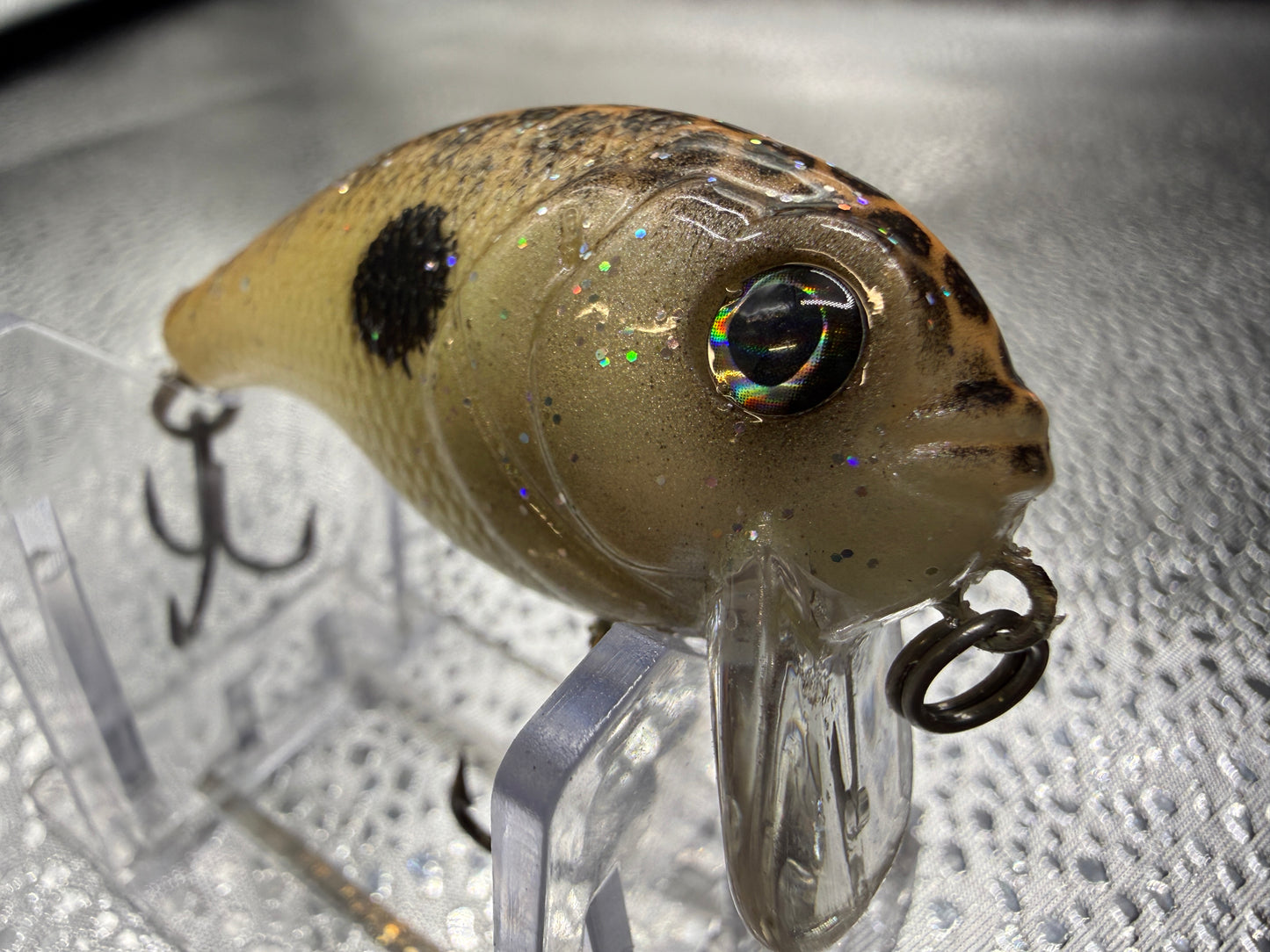 Amber Assassin Mini Wake Bait (Glow Green)