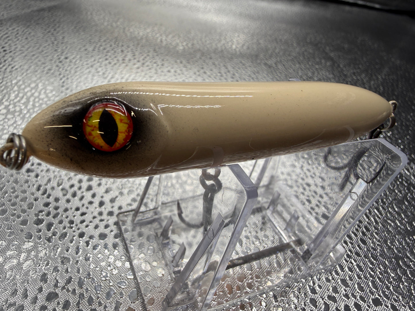 Bone and Orange Belly Top Water Spook