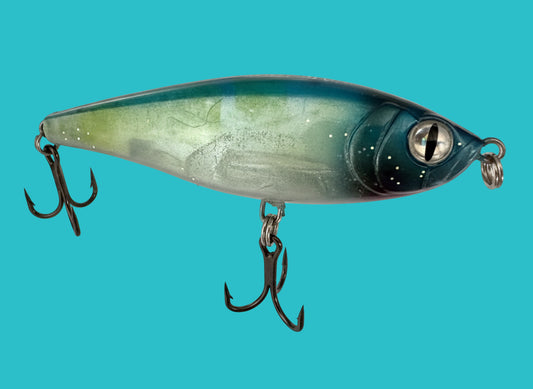 Spotted Blue Flash 4 Inch Titch Bait