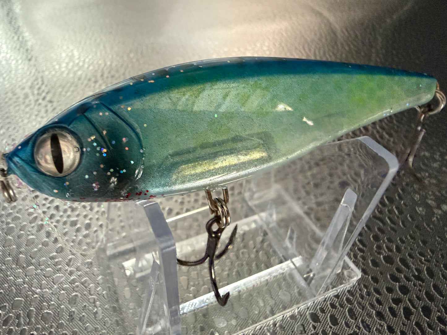 Spotted Blue Flash 4 Inch Titch Bait