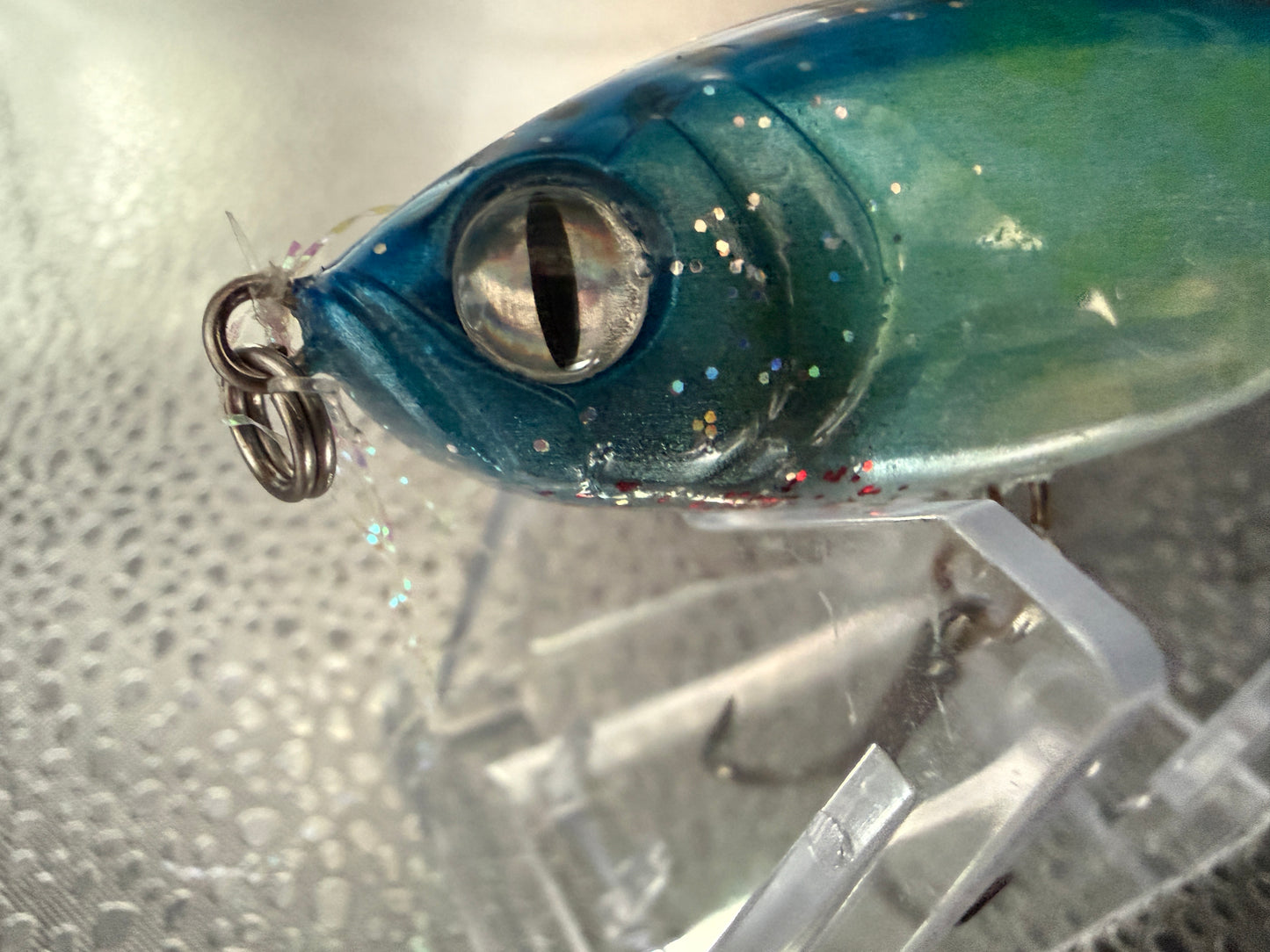 Spotted Blue Flash 4 Inch Titch Bait