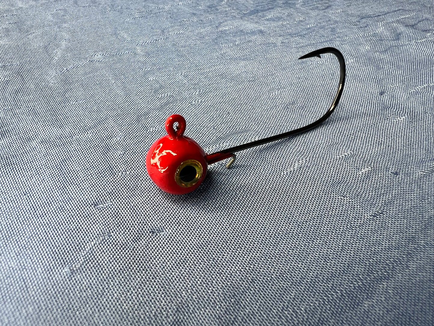 Cherry Red Jig Head