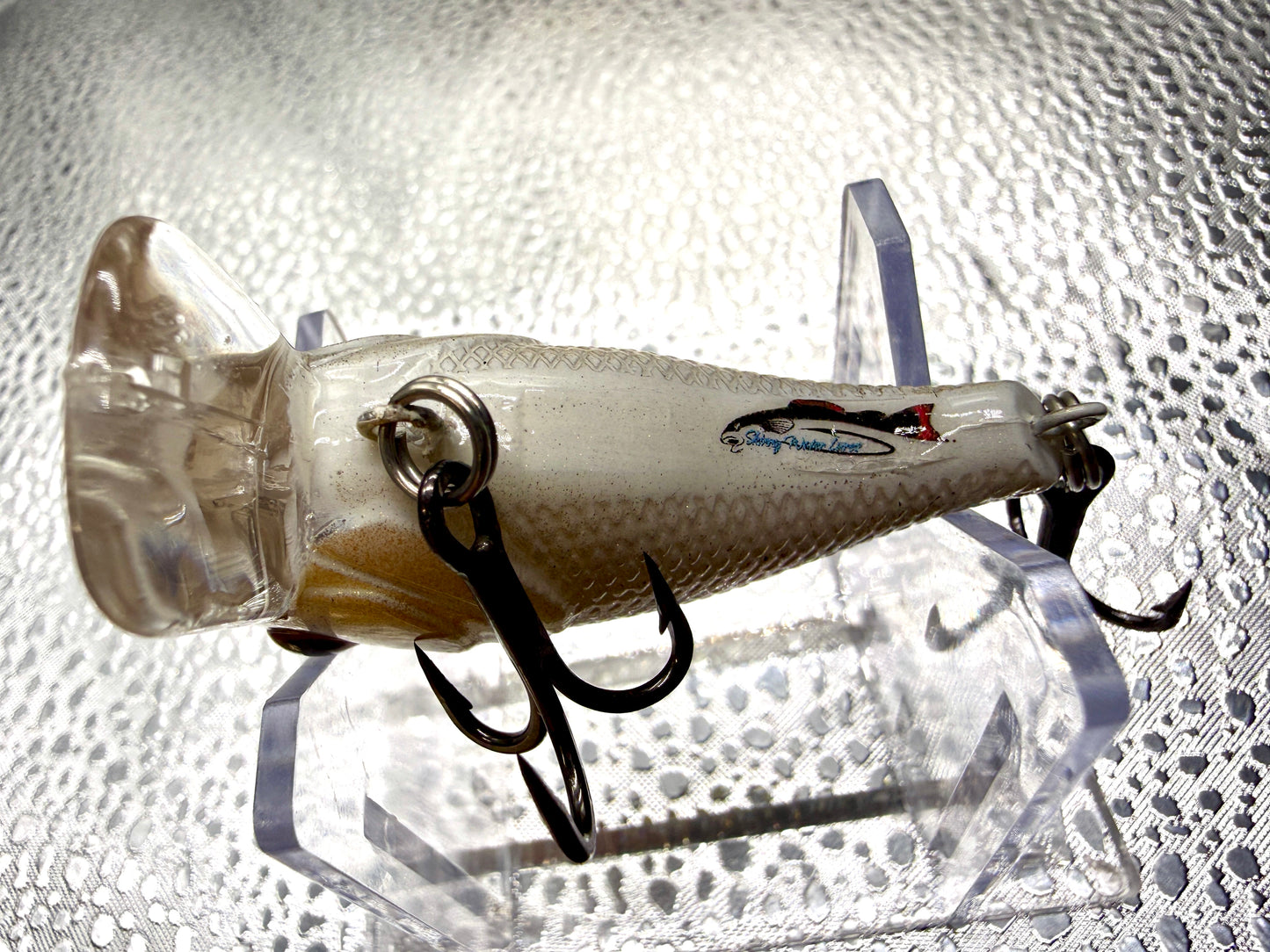 Black and gold Mini Wake Bait