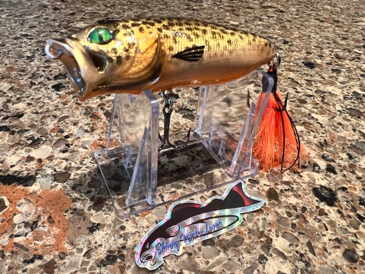 Leapord Bush Tail (Top Water Popper)